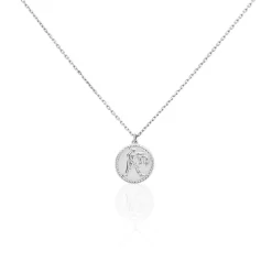 Histoire d'Or Collier Argent Blanc Lew Best