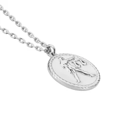 Histoire d'Or Collier Argent Blanc Lew Best