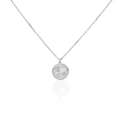 Histoire d'Or Collier Argent Blanc Lew