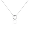 Histoire d'Or Collier Argent Blanc Melia Clearance