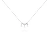Histoire d'Or Collier Argent Blanc Olie