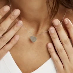 Histoire d'Or Collier Argent Blanc Patie Outlet