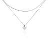 Histoire d'Or Collier Argent Blanc Sapphira Online