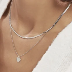 Histoire d'Or Collier Argent Blanc Sapphira Online