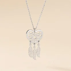 Histoire d'Or Collier Argent Blanc Sebastina Best