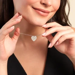 Histoire d'Or Collier Argent Blanc Sharla Outlet