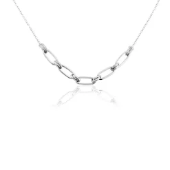 Histoire d'Or Collier Argent Blanc Stan New