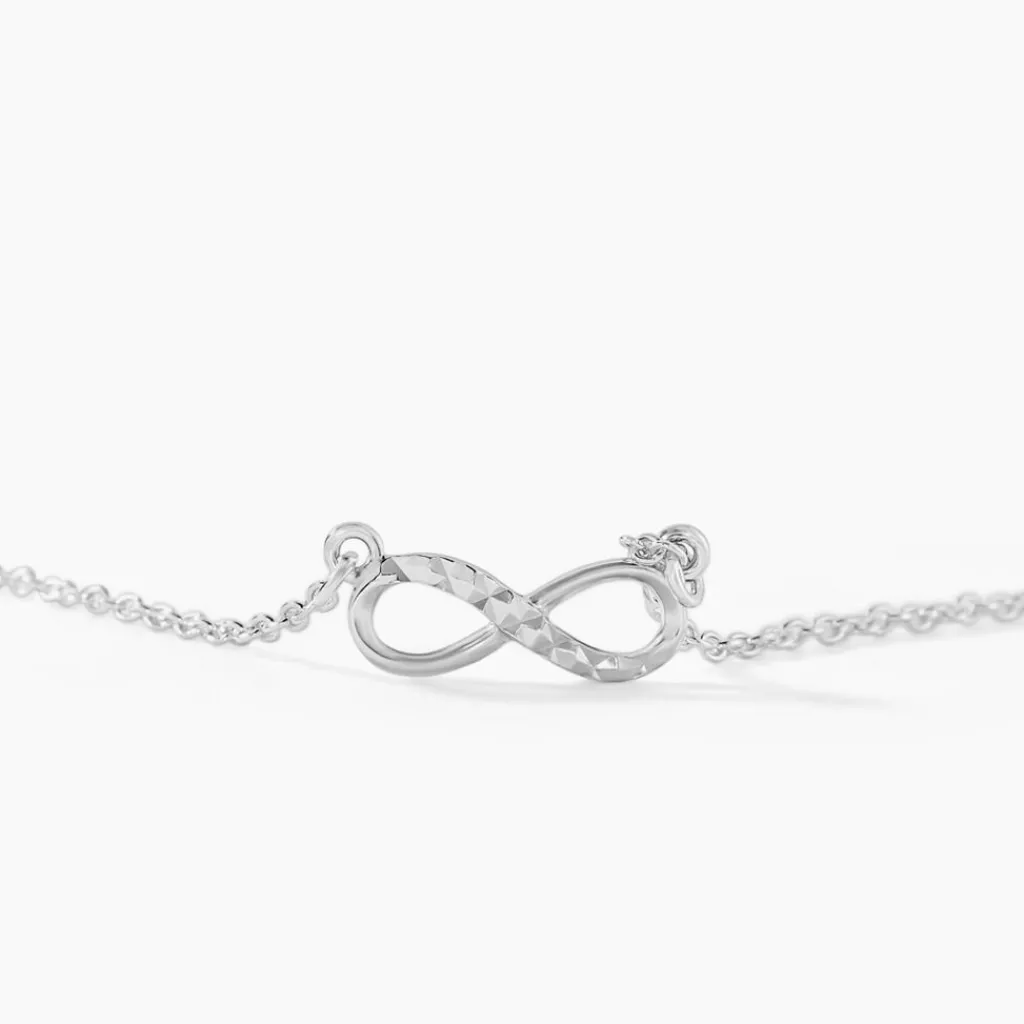 Histoire d'Or Collier Argent Blanc Teoxane