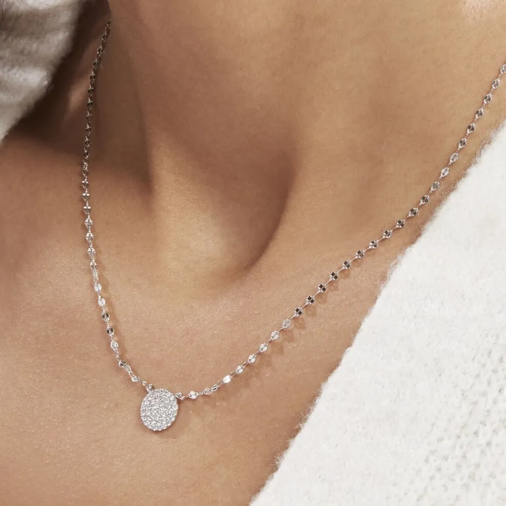 Histoire d'Or Collier Argent Blanc Turin Oxydes De Zirconium Best