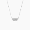 Histoire d'Or Collier Argent Brieuc Oxyde Hot