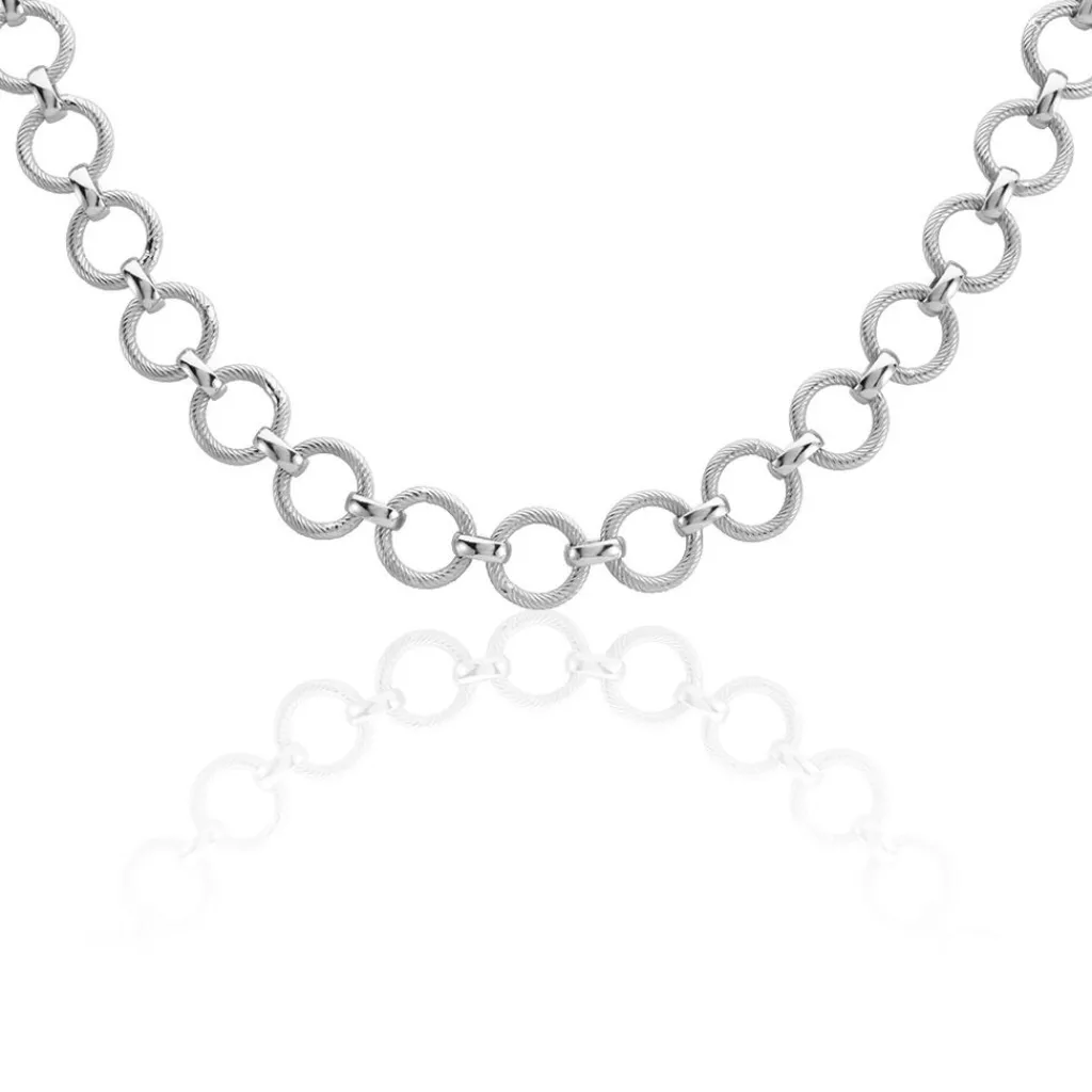 Histoire d'Or Collier Argent Brieux Hot