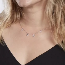 Histoire d'Or Collier Argent Cecilien Oxyde Outlet