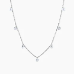 Histoire d'Or Collier Argent Collie Argent Blanc Oxyde Discount