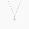 Histoire d'Or Collier Argent Eugenien Oxydes De Zirconium Hot