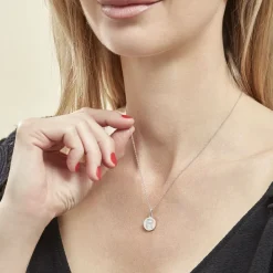 Histoire d'Or Collier Argent Eugenien Oxydes De Zirconium Discount