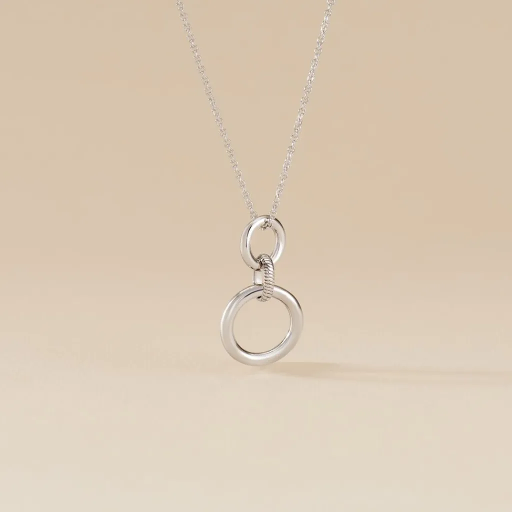 Histoire d'Or Collier Argent Gasparin