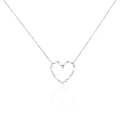 Histoire d'Or Collier Argent Gaucher Oxydes De Zirconium Best