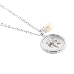 Histoire d'Or Collier Argent Glad Perle De Culture Oxydes De Zirconium Best