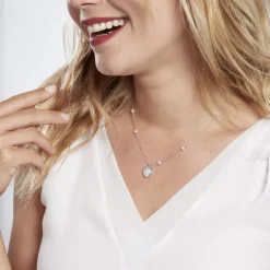 Histoire d'Or Collier Argent Glad Perles De Culture Nacre Oxydes De Zirconium Discount