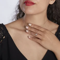 Histoire d'Or Collier Argent Gurvana Oxydes De Zirconium Sale