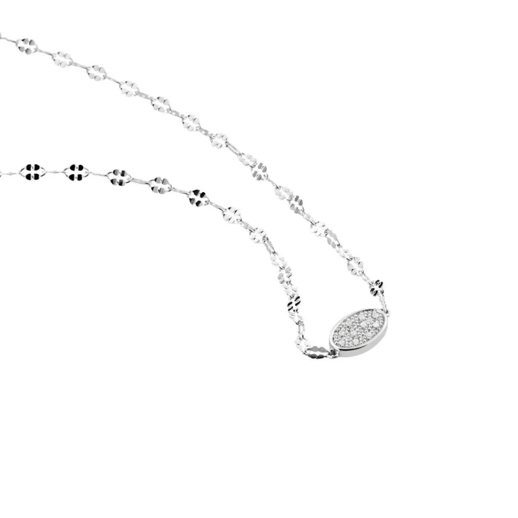 Histoire d'Or Collier Argent Lars Oxyde De Zirconium Outlet
