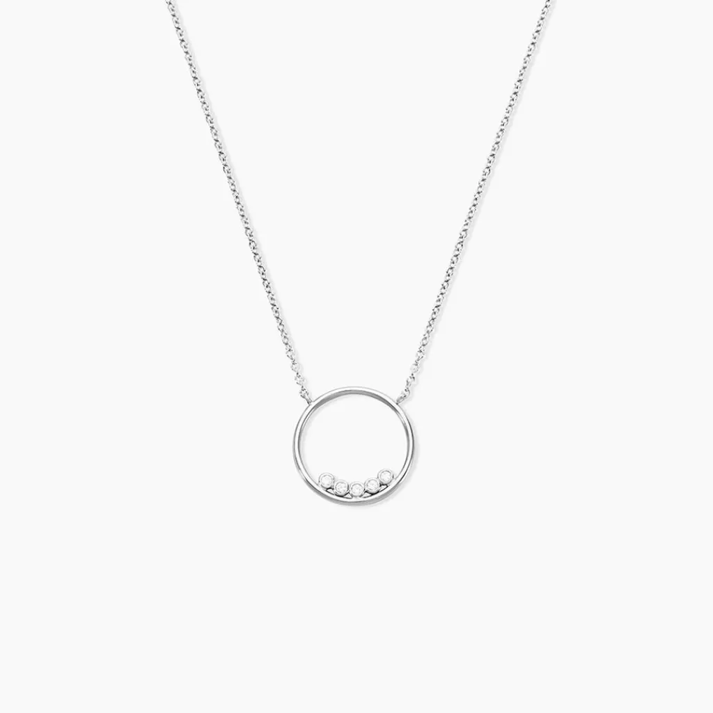 Histoire d'Or Collier Argent Leonerd Oxydes De Zirconium New