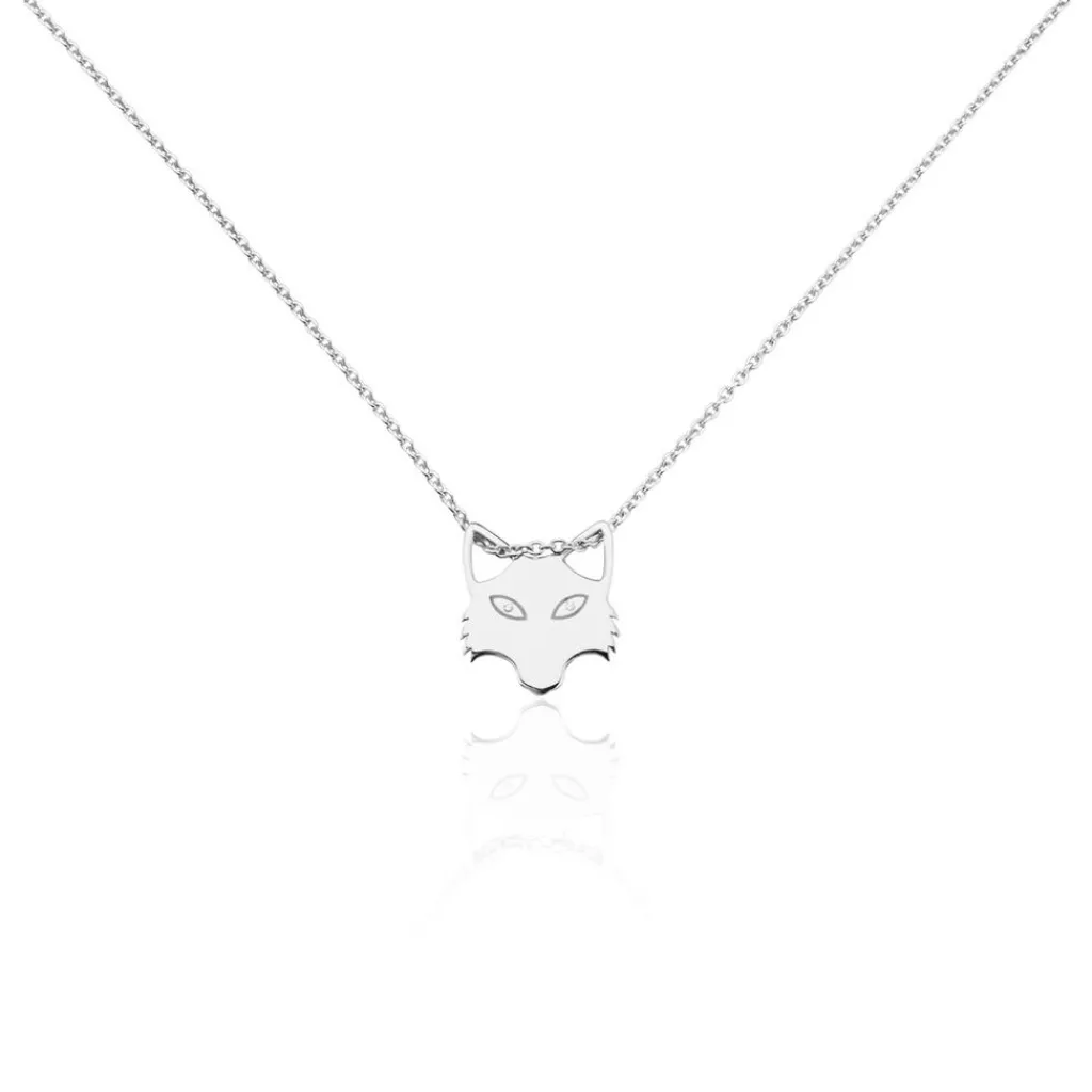 Histoire d'Or Collier Argent Mechtelt Oxydes De Zirconium Best