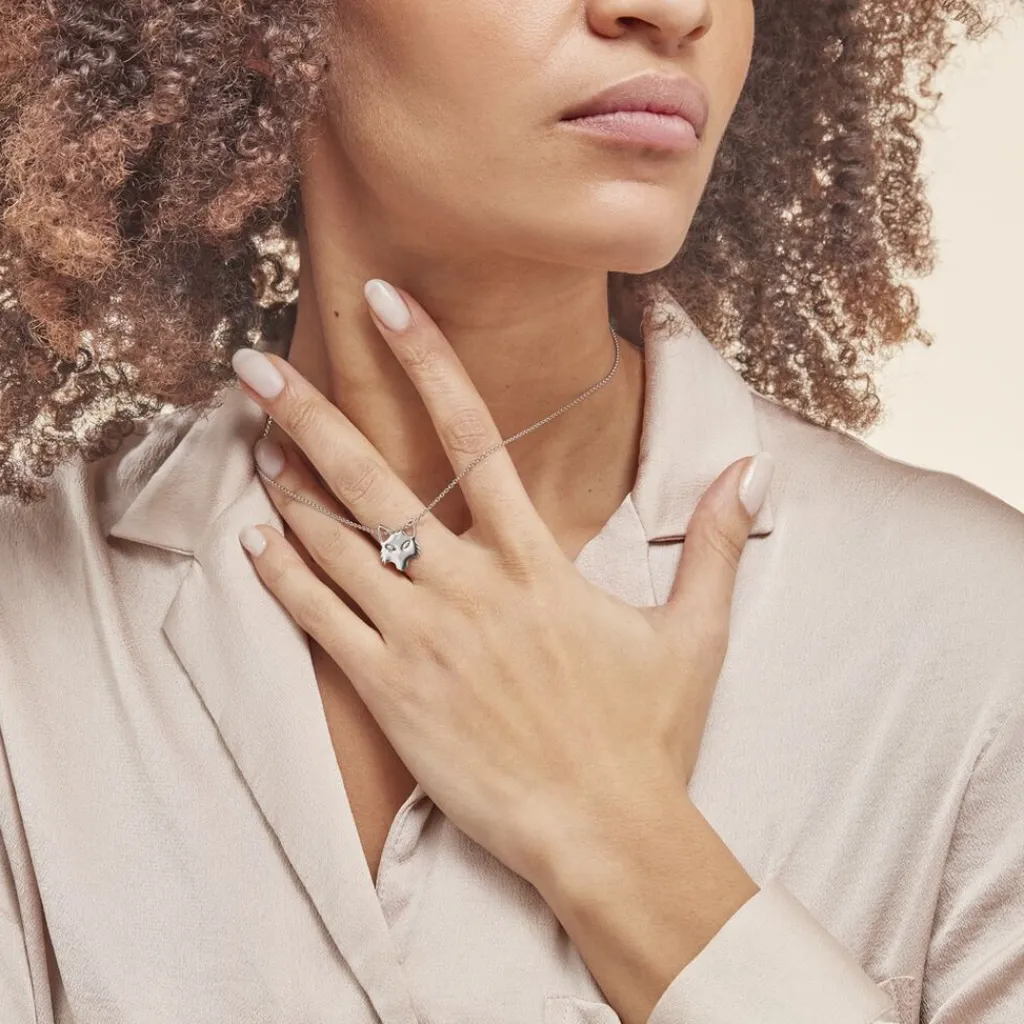 Histoire d'Or Collier Argent Mechtelt Oxydes De Zirconium Best