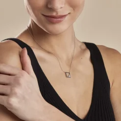 Histoire d'Or Collier Argent Mettild Oxydes De Zirconium