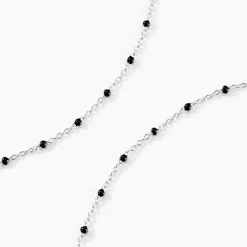 Histoire d'Or Collier Argent Polka argent blanc Discount