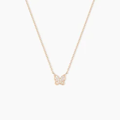 Histoire d'Or Collier Argent Rose Anne-lise Oxyde De Zirconium New