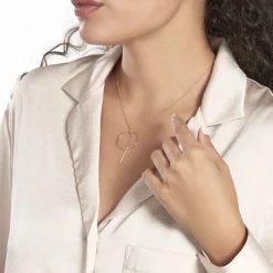 Histoire d'Or Collier Enissa argent rose Hot