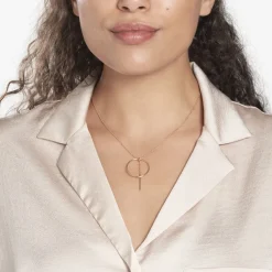 Histoire d'Or Collier Enissa argent rose Hot