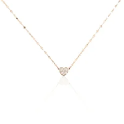 Histoire d'Or Collier Argent Rose Varinia Oxydes De Zirconium Sale