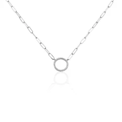 Histoire d'Or Collier Argent Sadoc Oxydes De Zirconium Clearance