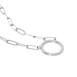 Histoire d'Or Collier Argent Sadoc Oxydes De Zirconium Clearance
