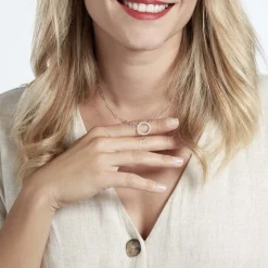 Histoire d'Or Collier Argent Sadoc Oxydes De Zirconium Clearance