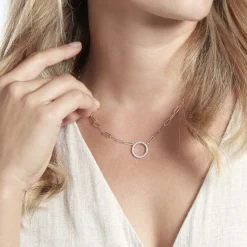 Histoire d'Or Collier Argent Sadoc Oxydes De Zirconium Clearance