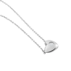 Histoire d'Or Collier Argent Santiago Oxydes De Zirconium