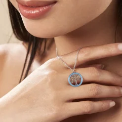 Histoire d'Or Collier Argent Semele