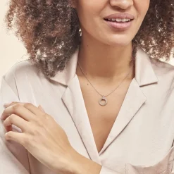 Histoire d'Or Collier Argent Tricolore Cainnech New