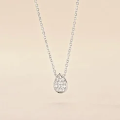 Histoire d'Or Collier Argent Tricoria Oxydes De Zirconium New