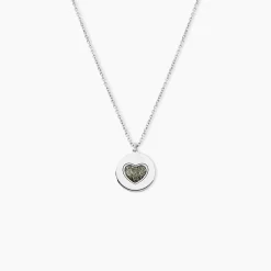 Histoire d'Or Collier Argent Ursicin Glitter New