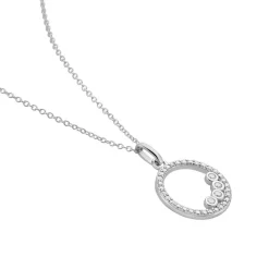 Histoire d'Or Collier Argent Ursine Oxydes De Zirconium Best
