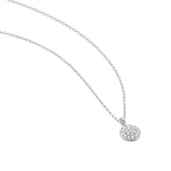 Histoire d'Or Collier Argent Victorin Oxydes De Zirconium Hot