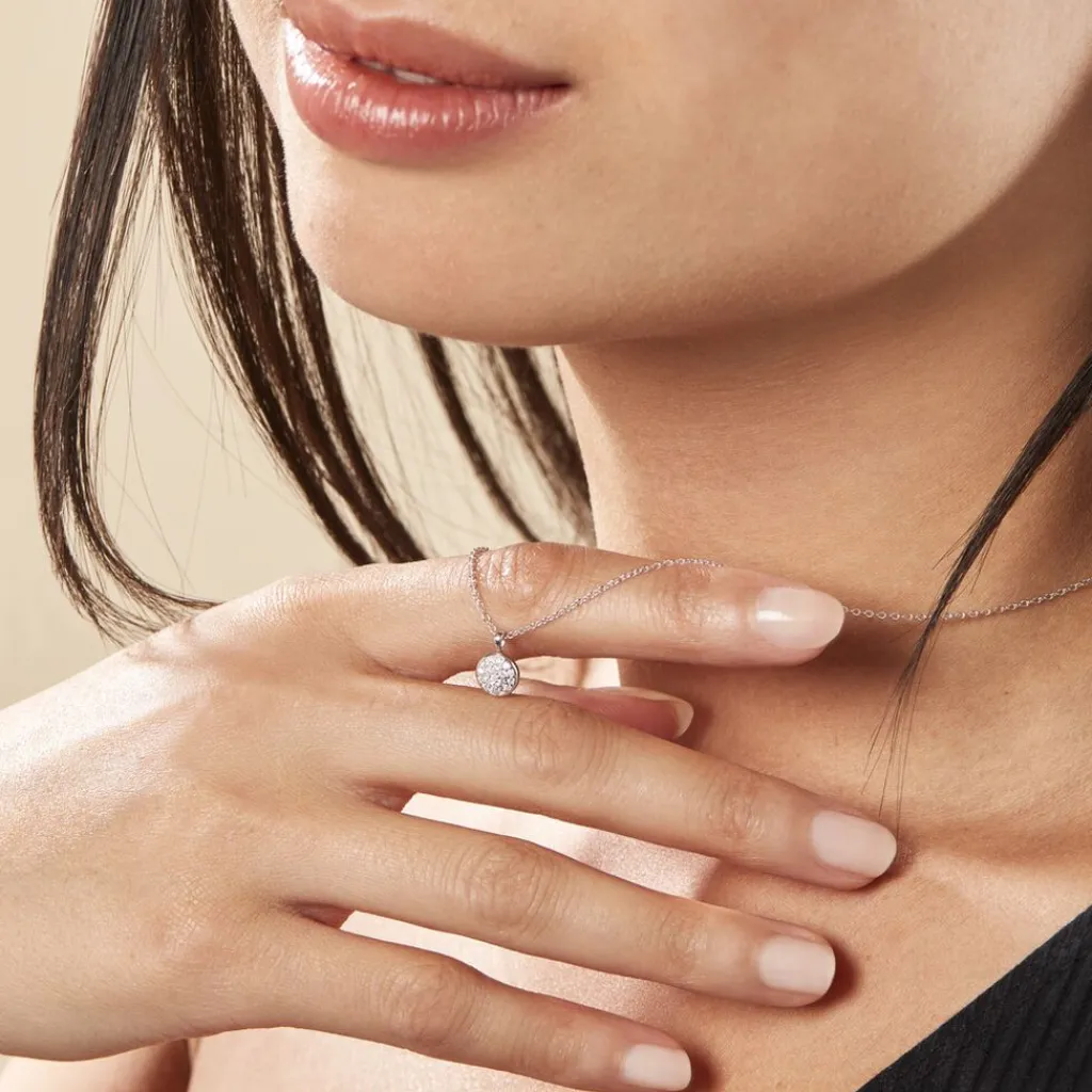 Histoire d'Or Collier Argent Victorin Oxydes De Zirconium Hot