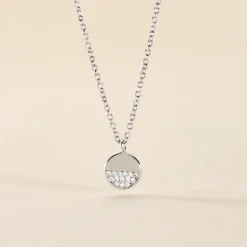 Histoire d'Or Collier Argent Viviano Oxydes De Zirconium Sale