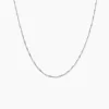 Histoire d'Or Collier Arletty Argent Blanc Best