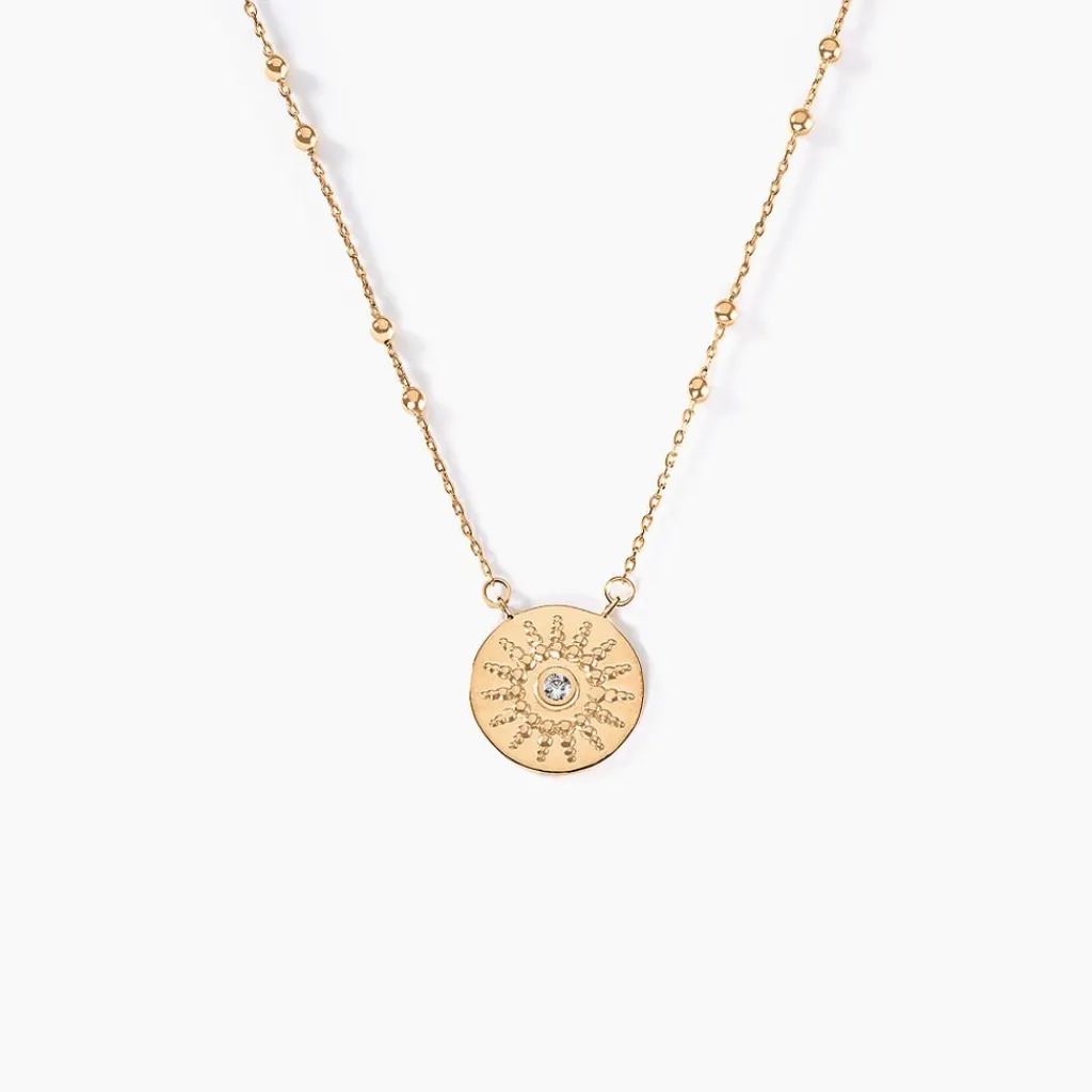 Histoire d'Or Collier Artea Plaqué Or Jaune Oxyde De Zirconium Online