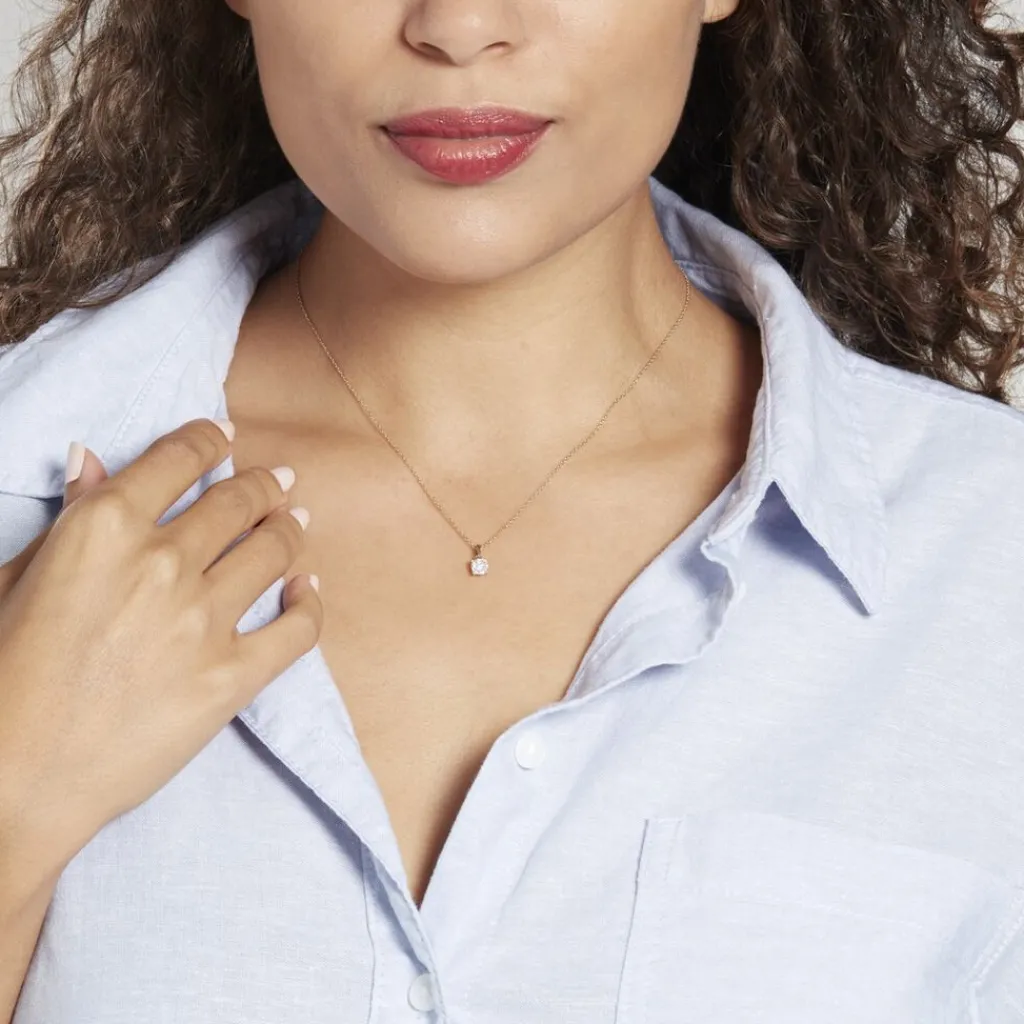 Histoire d'Or Collier Artemis s or jaune diamant Clearance